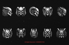 10 Bundle Dark Art Predator Monster Creature Beast Horror Product Image 6