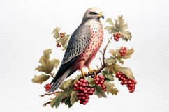 Chirstmas Birds Clipart PNG Product Image 4