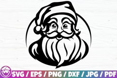 Santa Claus Face Silhouette x60 BUNDLE Product Image 2