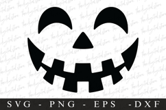 jack-o&#039;-lantern face SVG | SVG Cut files | Cricut Product Image 1