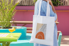 Modern Abstract Arch Wave Embroidery Design Product Image 4