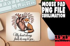 COZY DESK PAD FUN SUBLIMATION, Valentines Day Product Image 1