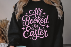 All Booked For Easter Book Lover PNG and SVG 10 Colors Product Image 8