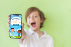 Toddler Moments Collection: Kids Playing with Bubbles Product Image 4