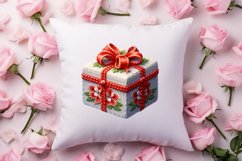 Crochet Valentines Day Clipart, Valentines Day Couplet Product Image 2