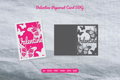 Valentine Papercut Card SVG Product Image 5