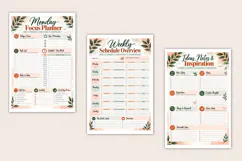 Weekly Focus & Reset Planner Product Image 4