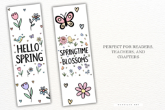 Hello Spring Bookmark Png Bundle Product Image 4