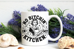 No Bitchin’ In My Kitchen Svg, Funny Kitchen Sign Svg. Product Image 5