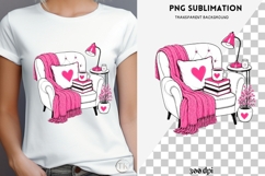 Book besties png design for T-shirts Product Image 4