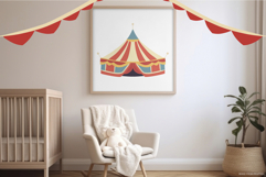 Circus tents cliparts set Product Image 4