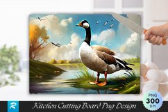 Goose Cutting Board Sublimation Design Product Image 1