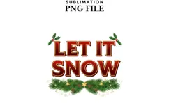 Merry Christmas png design for T-shirts Product Image 1