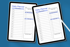 Editable Daily Planner Template for Canva | Printable Product Image 4