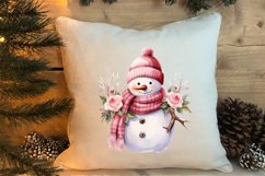 Pink Tis The Season Christmas Sublimation, Christmas Clipart Product Image 4