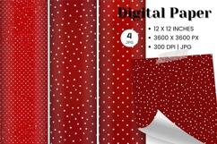 Polka dots Background Wallpaper Digital Paper Gift Wrap_9 Product Image 1