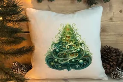 Christmas Tree Clipart Sublimation, Christmas PNG Product Image 4