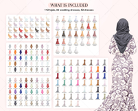 Nikah Muslim Wedding Clipart Portrait Creator Product Image 4