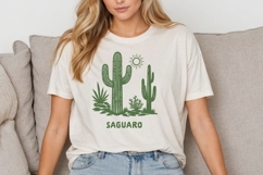 Saguaro SVG | Desert Cactus Illustration | Arizona PNG Product Image 3