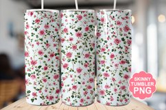 Valentine Roses Tumbler | Valentine Tumbler Wrap Product Image 1