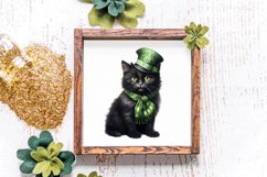 St Patricks Day Cats Clipar, Bundle, St Patricks Day Cats Product Image 4