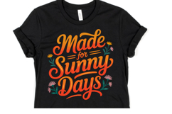Made for Sunny Days Svg | Svg Files for Cricut | Shirt Svg Product Image 3