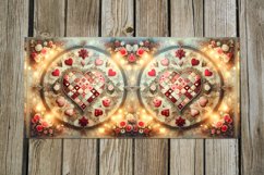 Valentine Shabby chic | 4 love mug sublimation designs Product Image 4