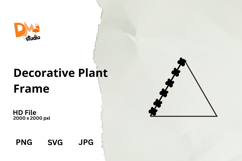 Decorative Plant Frame Product Image 1