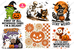 Trending Halloween PNG, Spooky Season PNG, Funny Halloween Product Image 1
