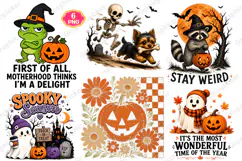 Trending Halloween PNG, Spooky Season PNG, Funny Halloween Product Image 1