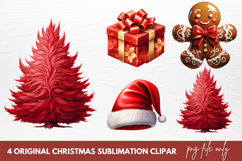 Original Christmas Sublimation Clipart Product Image 1