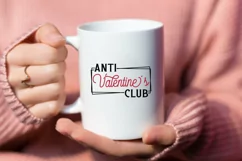 Anti valentine's club SVG, Valentine's Day SVG Product Image 4