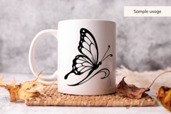 Butterfly SVG Bundle | 10 Elegant Butterfly PNG DXF Files Product Image 4