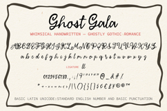 Ghost Gala - A Whimsical halloween font Product Image 4
