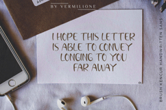 Brush KEcnur - Handwritten Sans Font Product Image 3