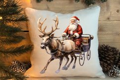 Beautiful Christmas Watercolor Clipart, Beautiful Christmas Product Image 4