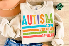 Autism Mom Sweatshirt, Women’s Svg Png, Product Image 4