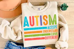Autism Mom Sweatshirt, Women’s Svg Png, Product Image 4