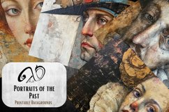 Whimsical Renaissance Portrait Product Image 4