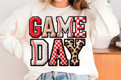 Baseball PNG, Faux Yarn Ball PNG, Baseball Mama PNG, Product Image 1
