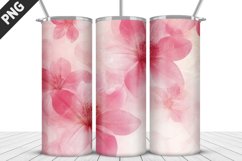 Flowers Tumbler Design | Valentine&#039;s Day Tumbler Wrap Product Image 5