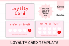 Editable Loyalty Card Template 8 | Customer Discount Stamp Product Image 1