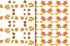 Autumn seamless patterns bundle - 10 digital papers Product Image 2