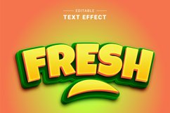 Editable Text Effect for Illustrator. Vector Graphic styles Product Image 1
