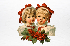 Vintage Christmas Collection Sublimation PNG Product Image 4