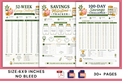 Money Saving Challenge Workbook Product Image 4