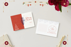Simple Elegant Christmas Card Printable Product Image 4