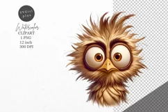 Funny clipart, Bird clipart, Funny bird, Bird sublimation Product Image 1