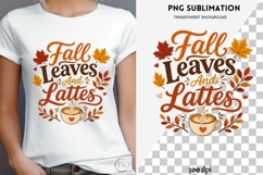Autumn phrase png design for T-shirts Product Image 4