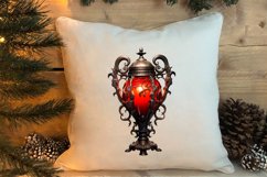 Gothic Christmas Clipart Sublimation, Gothic Christmas Product Image 4